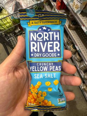 Sea Salt Crunchy Yellow Peas, Sea Salt