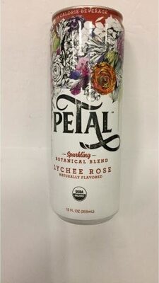 Lychee Rose Naturally Flavored Sparkling Botanical Blend, Lychee Rose