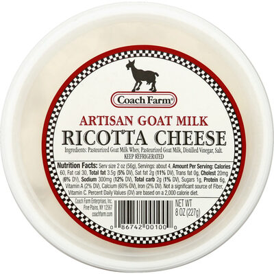 Coach Farm, Ricotta Cheese