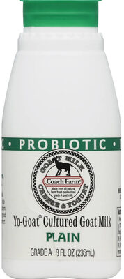 Coach Farm, Yo-Goat, Plain Cultured Goat Milk