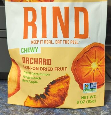 Sweet Persimmon, Tart Apple & Tangy Peach Orchard Blend Skin-On Superfruit Snack, Sweet Persimmon, Tart Apple & Tangy Peach