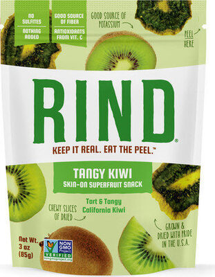 Tangy Kiwi Skin-On Superfruit Snack, Tangy Kiwi