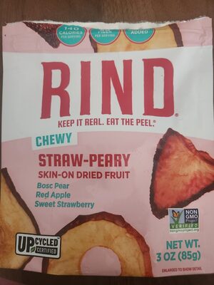 Straw-Peary Blend Sweet Red Apple, Bosc Pear & Strawberry Skin-On Superfruit Snack, Straw-Peary Blend