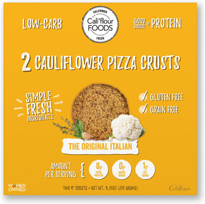 Original Italian Cauliflower Pizza Crusts, Original Italian