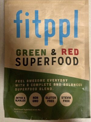 Green & Red Superfood Drink Mix, Green & Red