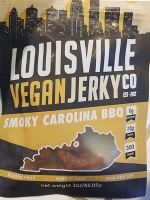 Smoky Carolina BBQ Soy Jerky, Smoky Carolina BBQ