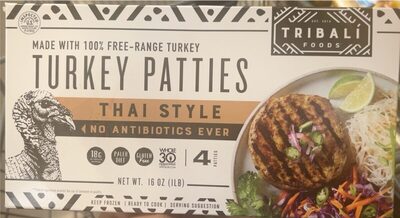Thai Style Turkey Patties, Thai Style