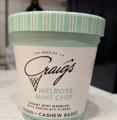 Melrose Mint Chip Creamy Mint Marblend With Chocolaty Flakes, Melrose Mint Chip With Chocolaty Flakes