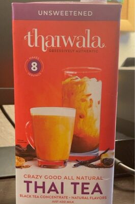 Unsweetened Thai Tea Concentrate, Unsweetened