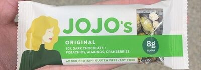 Original 70% Dark Chocolate + Pistachios, Almonds, Cranberries, Original