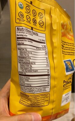 Vegan Nacho Vibes Flavored Organic Chickpea Puffs, Vegan Nacho Vibes