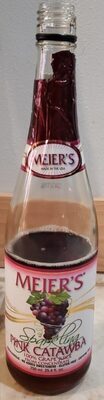 Pink Catawba Sparkling 100% Grape Juice From Concentrate, Pink Catawba