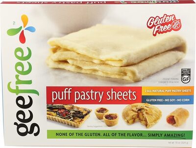 Geefree Puff Pastry, 18 Oz