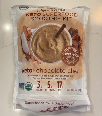 Chocolate Chai Smoothie Kit, Chocolate Chai