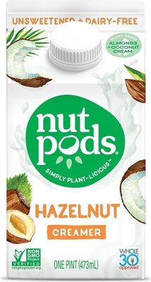Hazelnut Almond + Coconut Creamer, Hazelnut