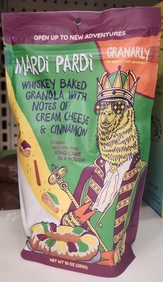 Mardi Pardi Whiskey Baked Granola With Notes Of Cream Cheese & Cinnamon, Mardi Pardi