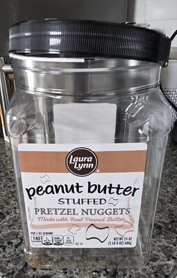 Laura Lynn, Stuffed Pretzel Nuggets, Peanut Butter, Peanut Butter