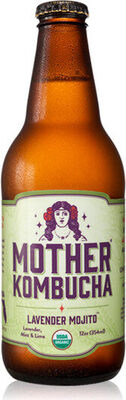 Lavender, Mint & Lime Kombucha, Lavender Mojito