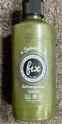 Sriracha Lemongrass Hot Sauce, Sriracha Lemongrass