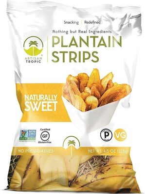 Naturally Sweet Plantain Strips, Naturally Sweet