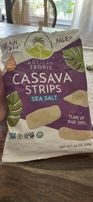 Sea Salt Cassava Strips, Sea Salt