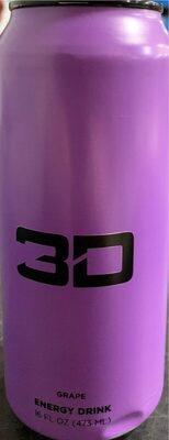 Grape Energy Drink, Grape