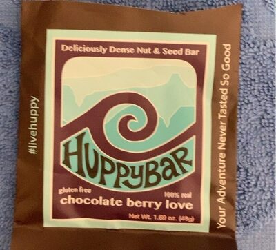 Chocolate Berry Love Gluten Free Deliciously Dense Nut & Seed Bar, Chocolate Berry Love