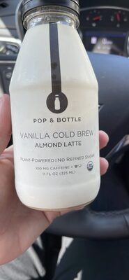 Vanilla Cold Brew Almond Latte, Vanilla Cold Brew