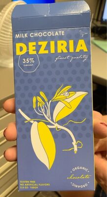 Organic 35% Cacao Milk Chocolate