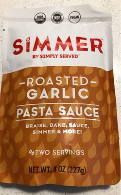 Roasted Garlic Pasta Sauce, Roasted Garlic