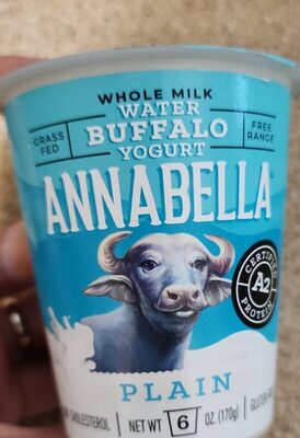 Plain Whole Milk Water Buffalo Yogurt, Plain