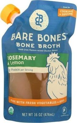 Rosemary & Lemon Bone Broth, Rosemary & Lemon