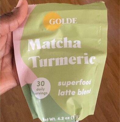 Matcha Turmeric Superfood Latte Blend, Matcha Turmeric