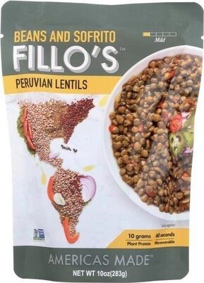 Peruvian Lentils Sofrito, Peruvian Lentils