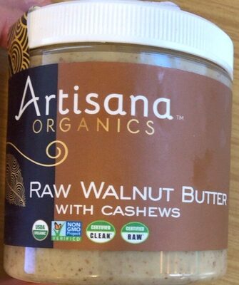 Raw Walnut Butter With Cashews, Cashews