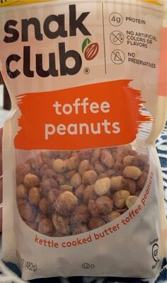 Kettle Cooked Butter Toffee Peanuts, Butter Toffee