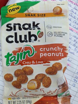Chili & Lime Seasoned Crunchy Peanuts, Chili & Lime