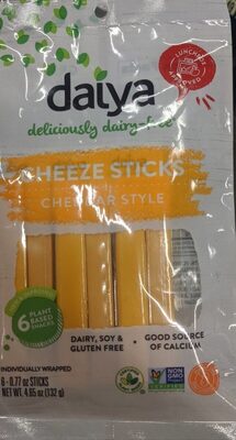 Cheddar Style Deluxe Cheeze Sticks, Cheddar Style