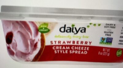 Strawberry Cream Cheeze Style Spread, Strawberry