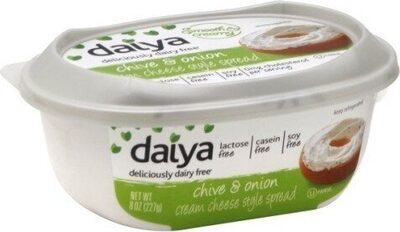 Chive & Onion Cream Cheeze Style Spread, Chive & Onion