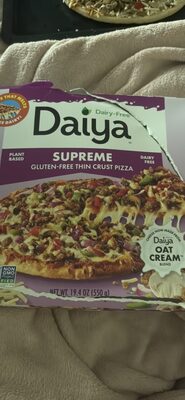 Supreme Thin Crust Gluten-Free Pizza