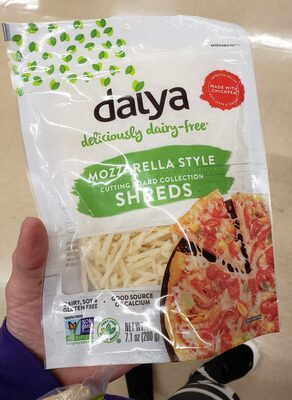 Mozzarella Style Cutting Board Collection Shreds, Mozzarella Style