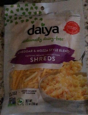 Cheddar & Mozza Style Blend Cutting Board Collection Shreds, Cheddar & Mozza Style Blend