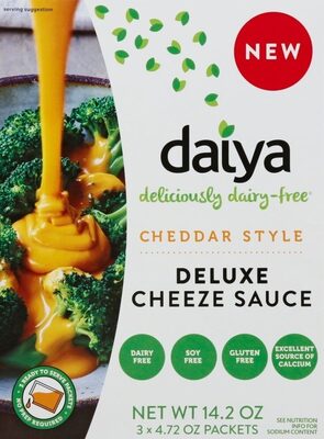Cheddar Style Deluxe Cheeze Sauce, Cheddar Style