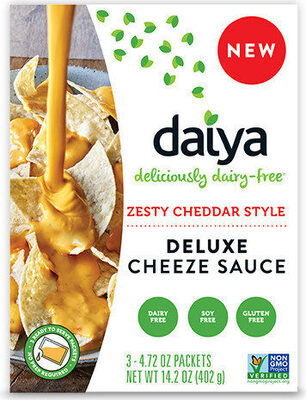Zesty Cheddar Style Deluxe Cheeze Sauce, Zesty Cheddar Style