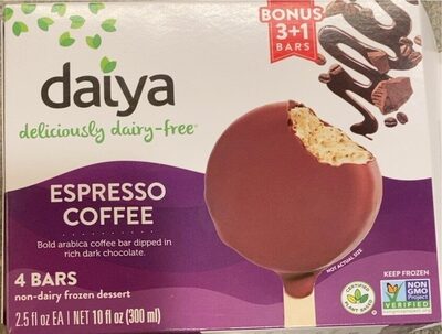 Espresso Coffee Non-Dairy Frozen Dessert, Expresso Coffee