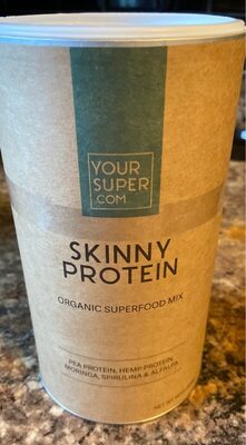 Pea Protein, Hemp Protein, Moringa, Spirulina & Alfalfa Organic Superfood Mix, Pea Protein, Hemp Protein, Moringa, Spirulina & Alfalfa