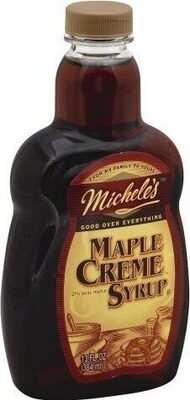 Maple Creme Gourmet Syrup, Maple Creme