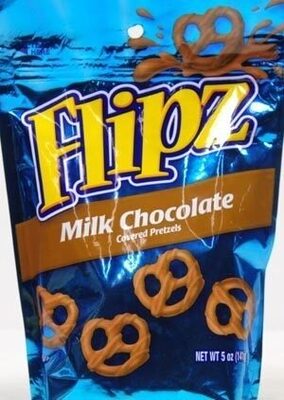 Flipz, Milk Chocolate Covered Pretzels
