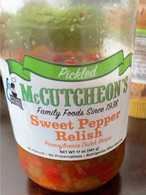 Sweet Pepper Pickled Relish, Sweet Pepper